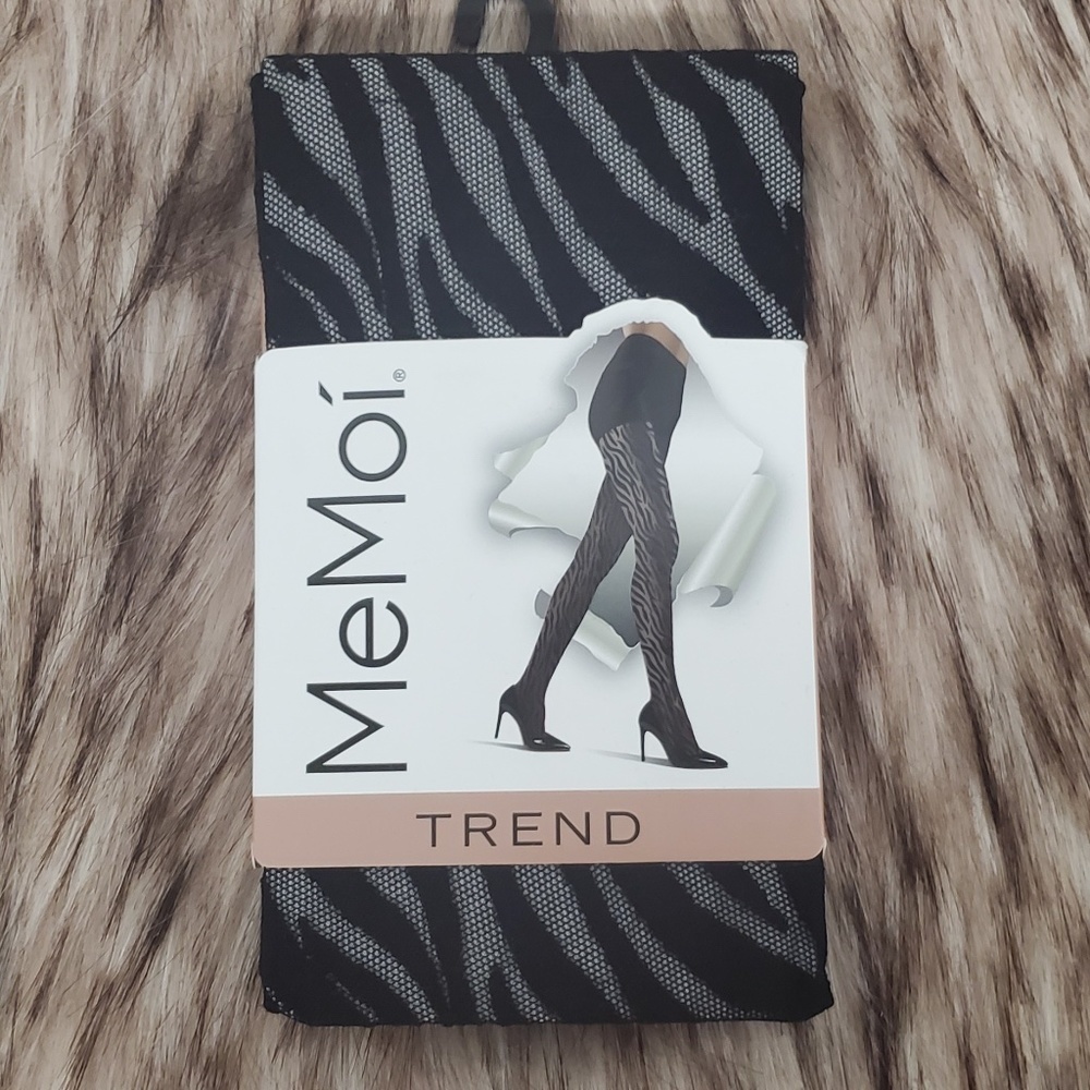 MEMOí Zebra Sheer Trend Tights
